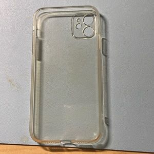Clear iPhone 11 case! It’s used but still works great and is super clear!